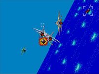 une photo d'Ã©cran de After Burner sur Sega Master System